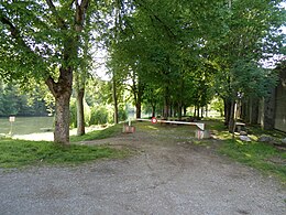 Bord de l'Agout à Vielmur-sur-Agout.