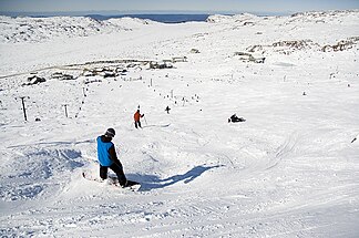 Das Skigebiet des Ben Lomond