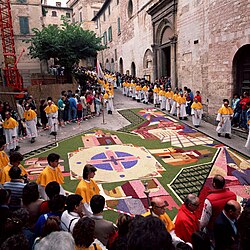 Cérémonie des Infiorate di Spello