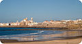 Playita de las mujeres, nan vil Cadix.