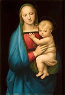 Raphael Madonna del Granduca. 84 × 55 cm.