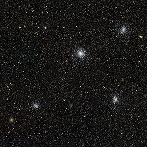 NGC 2156, NGC 2159, NGC 2164 & NGC 2172 (v.l nach r.)