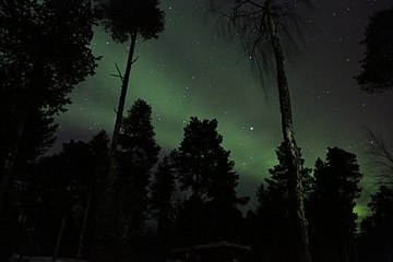 Aurora borealis (Inarijärvi)