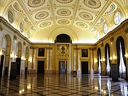 The Throne Hall, restored after 1989