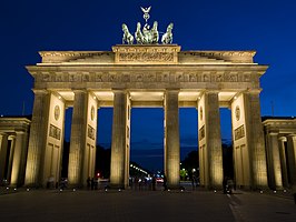 De Brandenburger Tor in 2007