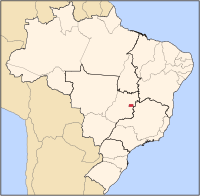 Ligging in Brasilië