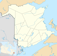 Kingston is located in New Brunswick