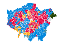 2010 results map