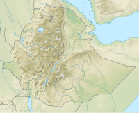 Location map/data/Ethiopia is located in Ethiopia