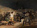 Tres de Mayo. Dans la nuit du 2 au 3 mai 1808 les soldats français - en représailles à la révolte du [2 mai 1808 - exécutent les prisonniers espagnols qu'ils ont faits au cours de la bataille.