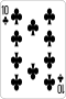 10 of clubs