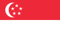 Vlag van Singapore (Singapore)