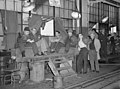 Image 20Union members occupying a General Motors body factory during the Flint Sit-Down Strike of 1937 which spurred the organization of militant CIO unions in auto industry (from History of Michigan)