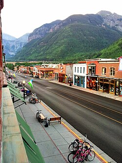 Colorado Avenue: As seen from The New Sheridan Hotel