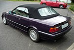 Thumbnail for File:BMW E36 320i Cabrio Heck.JPG