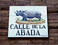 Español: Calle de la Abada, Madrid.