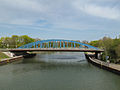 Dorsten, le pont sur le Wesel-Datteln Kanal