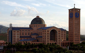 Basílica de Nossa Senhora Aparecida, em Aparecida (São Paulo)