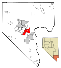 Location within Clark County