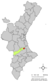 Barxeta, with regards to Land of Valencia.