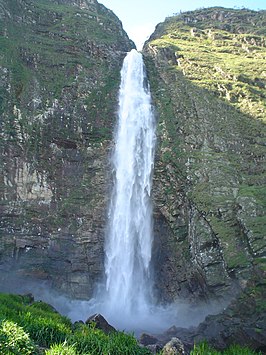 Waterval Casca d'Anta, op 14 km van de bron