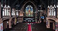 Image 14 St Matthew's Church, Paisley Photograph: Colin St Matthew's Church in Paisley, Scotland, is an Art Nouveau church built between 1905 and 1907. The architect, WD McLennan, designed the building and many interior furnishings, including the organ case, font and pulpit. This view of the interior is from the rear gallery and features the stained glass window by Robert Anning Bell. More featured pictures