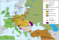 Ang mapa ng Europa noong 1963  European Union