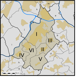 Mapa de Merelbeke