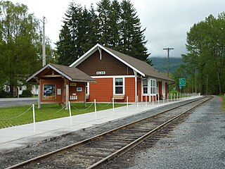 Elbe railway station, Washington, 2011