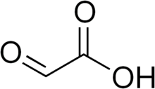 Structure of glyoxylic acid