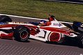 Jacques Villeneuve dirigindo o BAR 01 no GP do Canadá de 1999