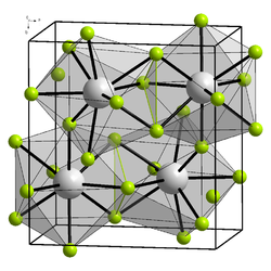 Kristallstruktur von Thallium(III)-fluorid