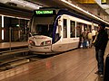 RandstadRail 4 in de Haagse tramtunnel.