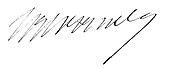 signature de Narcisse-Achille de Salvandy