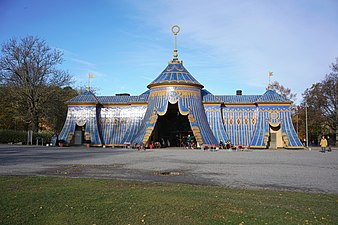 Mellersta koppartältet, oktober 2016