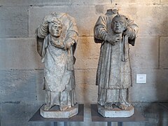 Statues du jubé de la cathédrale Saint-Jean de Besançon par Claude Lullier (1560)