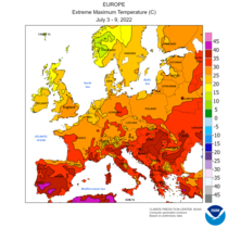 Maksimumtemperatuur 3.–9. juuli