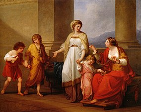 Angelica Kauffman, Cornelia, Mother of the Gracchi, 1785