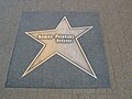 Polanski's star on the Łódź Walk of Fame