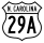 U.S. Highway 29A marker