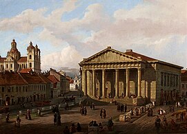 Marcin Zaleski, Vilnius Town Hall, 1863