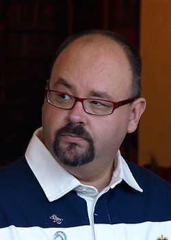 Carlos Ruiz Zafón (23. dubna 2009)