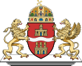 Herb Budapesztu jako herb miejski.