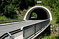 English: Tunnel of the Loibl road next to the Toeppi bridge Deutsch: Tunnel der Loiblpass Straße an der Töppibrücke