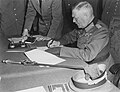 Wilhelm Keitel op 8 mei 1945 overleden op 16 oktober 1946