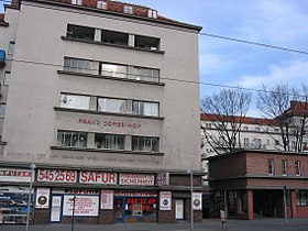 Franz Domes Hof, Vienna, 1928-30