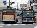 中村橋付近ですれ違う (お26、お72)