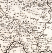 Partido carbajales en 'Mapa de la provincia de Zamora', de Tomás López, 1773.png