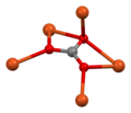 Carbonate coordination environment