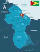 Guyana - Region 3 Essequibo Islands-West Demerara Map Neutral.png